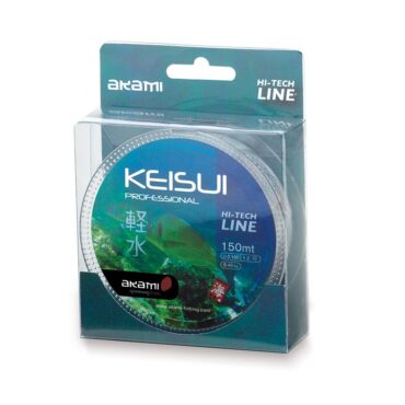 Akami Keisui è stato sviluppato per tutte le tecniche di pesca. Eccellente per la pesca alla carpa con boilies, spinning e baitcasting.