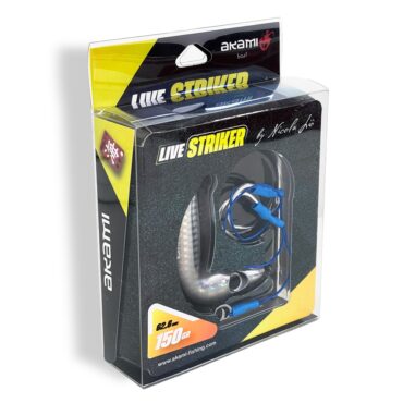 Il Live Striker è un innovativo jiggling head ibrido sviluppato da Nicola Liò, progettato per offrire una versatilità senza precedenti nella pesca. Grazie alla sua flessibilità e alle opzioni di attacco intercambiabili, si adatta facilmente a diversi scenari di pesca. Realizzato con una particolare forma ergonomico anticaglio e con materiali di alta qualità, il Live Striker offre prestazioni affidabili e durature anche in condizioni impegnative.