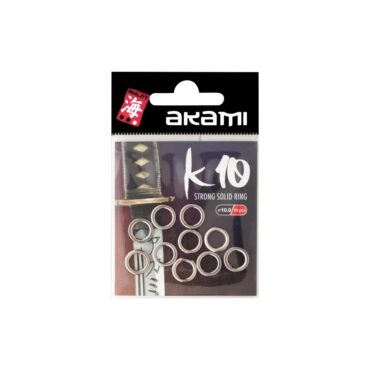 Akami Strong Solid Ring, anellini in acciaio inox prodotti in diverse misure, adatti alla pesca saltwater.