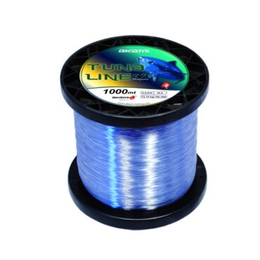 Akami Tuna Line è monofilo da pesca fabbricato con materia di prima scelta e tecnologia giapponese, molto resistente all’abrasione ed all’usura. Akami Tuna Line è indicato per le grandi catture, permette di affrontare il combattimento con successo. Straordinario nella cattura di Pesce Spada e di Tonni. Presentato in bobina di grande metraggio per evitare l’effetto memoria. Colore azzurro lapislazzuli.