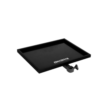 Vassoio laterale per panchetto, utile per sistemare esche e minuteria da pesca durante l’azione di pesca.