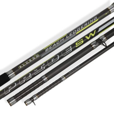 L'ALCEDO PRIDE SW è una canna ideale per gli amanti della pesca a beach ledgering, grazie alle sue prestazioni eccezionali e alla versatilità. Con un profilo sottile, può gestire esche fino a 120 grammi ed è sensibile per catturare pesci leggeri o reagire a leggere ondate di marea. Le due cime di diversa potenza aumentano la versatilità, mentre il fusto multi modulo con anelli SiC garantisce lanci precisi. L'impugnatura in eva antiscivolo offre una presa solida. In breve, l'ALCEDO PRIDE SW è la scelta ideale per i pescatori appassionati di beach ledgering.