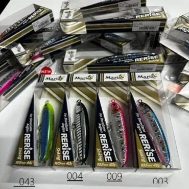 esca artificiale per tonni, serra e pesce spada maria japan rerise 105 mm da 40 grammi