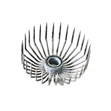 Corona di ricambio per totanare di profondità, corpo in acciaio. Prodotto artigianale, Made in italy.