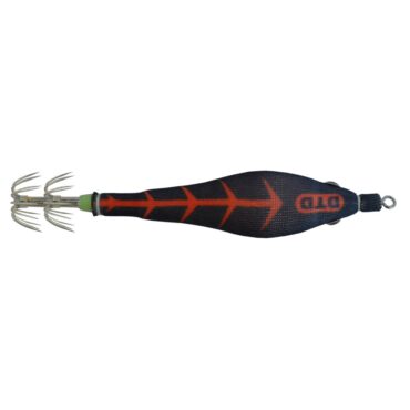 DTD Black Diablo squid con corpo extra morbido e luminoso, ancorette robuste e colorazioni attrattivi.

Red glow
Extra soft body
Durable cloth
Strong inox hooks