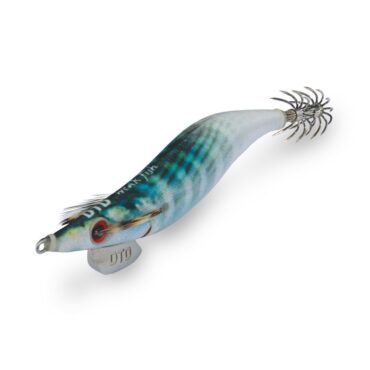 Top model presentato all' EFTTEX a Budapest. Questo prodotto imita i pesci mediterranei naturali, ma questa volta la coda è di colore bianco. L'idea della coda bianca è semplice, ma molto efficace. Ci sono 2 caratteristiche. Il primo è il contrasto prodotto dal colore naturale rispetto al colore bianco. Questo prodotto è molto più visibile nel mare. Un'altra caratteristica è il segnale che invia l'artificiale. La coda bianca è difatti un segno di pesce debole.