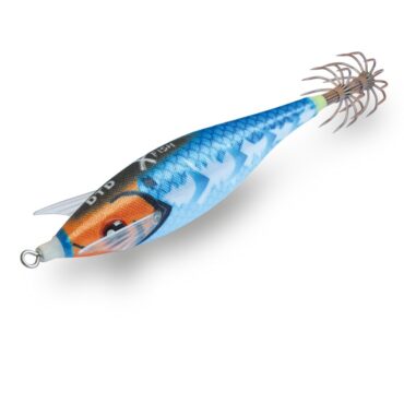 X-Fish è uno squid jig con un design accattivante ed estremamente innovativo. Questo modello è dotato di un corpo luminoso (glowing body) ed alette areodinamiche siliconiche che consentono un effetto molto simile a quello delle vere prede in mare. Colori luminosi e reattivi ai raggi UV.