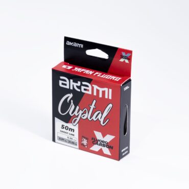 Akami CRYSTAL FLUOROCARBON è un fluorocarbon di alta qualità con tecnologia giapponese, resistente all’abrasione e ai raggi UV, con basso allungamento e alta sensibilità. Ideale per terminali e pesca tecnica.