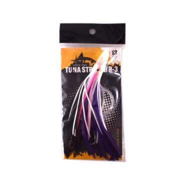 Montatura Sugoi STRIKE TUNA TR3 Octopus 13 cm – Traina d’altura per grandi predatori - VIOLET BLACK