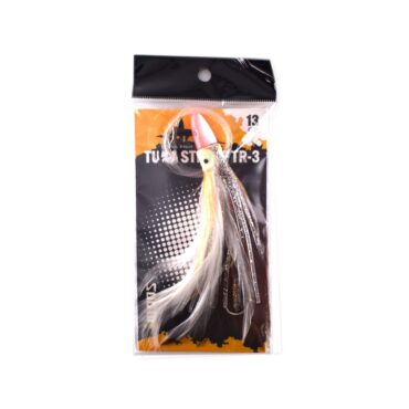 Montatura Sugoi STRIKE TUNA TR3 Octopus 13 cm – Traina d’altura per grandi predatori - BROWN