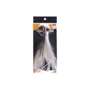 Montatura Sugoi TUNA EXPRESS Octopus 16,5 cm – Traina d’altura per predatori pelagici - ABALONE WHITE