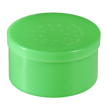 Scatola Portalarve con coperchio forato.