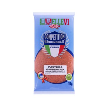 La pastura specializzata per i predatori più esigenti. La Pastura ELLEVI GamberoMix Speciale Sarago Orata è una miscela a granulometria media, che unisce il potere del gambero con l'attrattiva del formaggio e degli amminoacidi. Ideale per la pesca universale in mare, può essere usata sia come pastura che come esca, garantendo risultati eccezionali con i suoi target principali, saraghi e orate, ma anche con altre specie insidiabili a Pesca al colpo, Bolognese, Gallegiante, al colpo,passata,agonismo, feeder, fondo, ledgering.