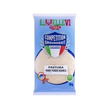 La pastura che non teme le condizioni più impegnative. La Pastura ELLEVI Mare Fondo Bianca è una miscela chiara, con granulometria media, pensata per attirare i pesci di taglia che si muovono sul fondale. L'aroma d'aglio e gli amminoacidi la rendono irresistibile per cefali, occhiate e saraghi, dimostrandosi l'esca perfetta per Pesca al colpo, Bolognese, Gallegiante, al colpo,passata,agonismo, feeder, fondo, ledgering.