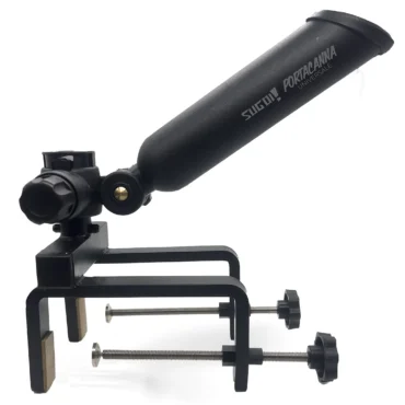 portacanna regolabile con morsettiera molto comodo e affidabile