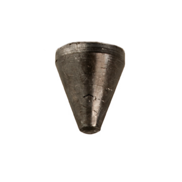 Piombo di ricambio per totanare di profondità, corpo piombato con filettatura interna. Prodotto artigianalmente in Italia.