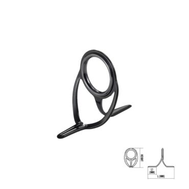 Guida doppio ponte con struttura 304 Stainless Steel con pietra black .