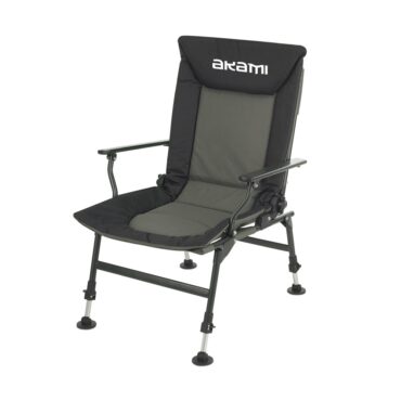 Sedia richiudibile AKAMI CROWN con braccioli. Struttura in alluminio ed elementi in polyestere.