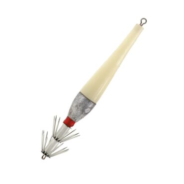 Sele Abyss Luminoso, totanara di profondità con corpo in acciaio e doppio cestello, utile per pesca dei totani e per la pesca a profondità abissali.