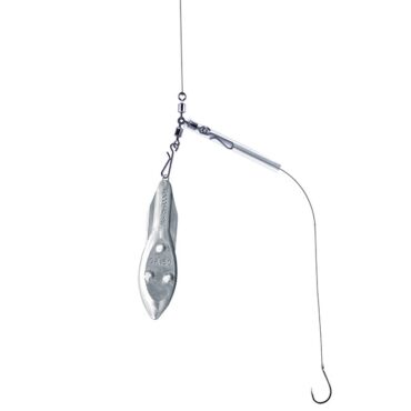 Attacco rapido Sele AD-Fast, pensato per la pesca da fondo e per la cattura di seppie e calamari. Pratico attacco per la pesca da barca assemblato con tripla girella trolling e due attacchi a sgancio rapido.