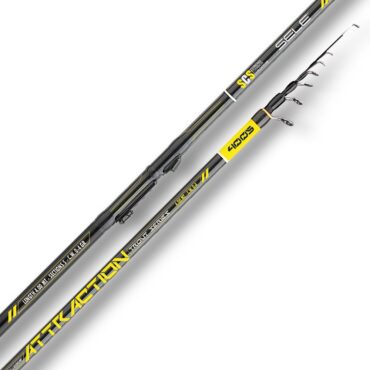 La serie di canne da trota lago Sele Attraction offre prestazioni di alto livello grazie al suo carbonio mid module leggero e affidabile. Ogni canna è completa di placca porta mulinello a slitta e anelli di ottima qualità. Disponibili in quattro azioni diverse, soddisfano le esigenze di pescatori di tutti i livelli. Con un fusto resistente e reattivo, offrono un'ottima sensibilità durante l'azione di pesca. Gli anelli monoponte Titanium Guide assicurano una distribuzione uniforme della pressione sulla lenza, migliorando la performance complessiva. Una scelta ideale per pescatori che cercano un prodotto di alta qualità e convenienza.