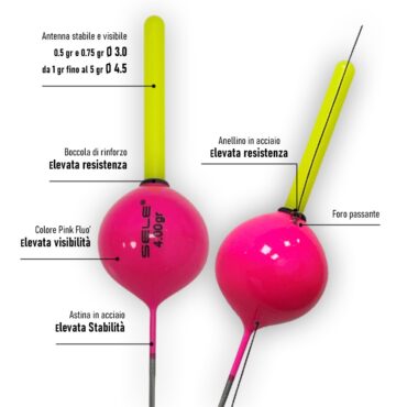Sele Condor progettato per la pesca sportiva, indicato per la pesca con forti correnti.