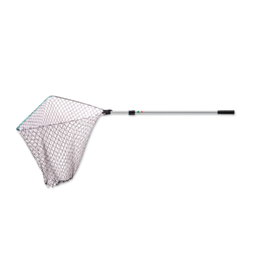 Guadino richiudibile con testa a baionetta. Poco ingombrante chiuso ha il manico telescopico in alluminio. Disponibile con manico nelle misure di 2 e 3 metri.