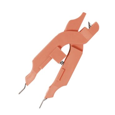 Levapiobo con elementi in acciaio e struttura in plastica resistente.