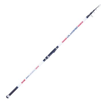 Canna da pesca della famiglia Sele, Olympia è una canna da surf di altissima qualità, progettata ed ideata per gli specialisti del beach ledgering. Il fusto in carbonio leggerissimo permette di percepire ottimamente le abboccate. Monta anelli legati a doppio ponte in titanio ad alta scorrevolezza, placca porta mulinello a vite e cima con puntale rinforzato.Fusto in High CarbonAnelli doppio ponte