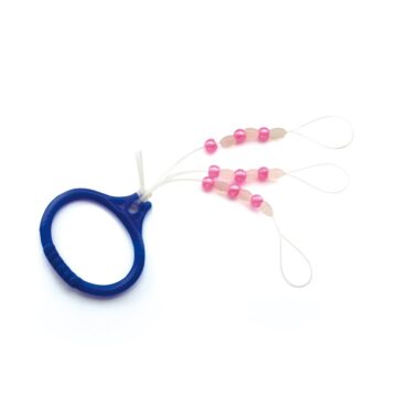 Stopper in silicone con perline, adatto a tutti i tipi di pesca con galleggiante.