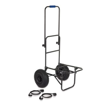 Carrello da pesca pratico e manegevole, progettato per il trasporto di attrezzature su qualsiasi superficie indoor e outdoor. Completamente richiudibile con struttura in metallo resistente, ruote gonfiabili e corde elastiche.
Dimensione Chiuso: 50 x 75 CM Dimensione Aperto: h 106 x 50 x 60 CM Impugnatura regolabile in altezza Struttura alluminio resistente Montaggio rapido