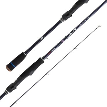 La canna Gloria, marchiata Spanish Lures, rappresenta il Top di gamma delle canne da EGING distribuite da Sud Pesca. Il nome stesso dal latino identifica ”di fama grandissima”. In prova si dimostra ottima, e ben bilanciata per lanciare egi fino a 3,5 pollici. Ottimo abbinamento con mulinello Akami Excel 2500 o Akami Tora 2500.