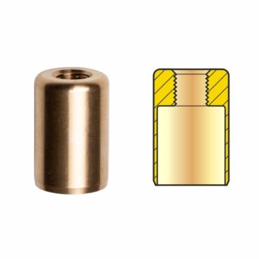 Materiale: ottone.

Misure: Ø mm 13,0 - 14,5 - 16,5 - 18,5 - 21,5

Busta da 5 pezzi.