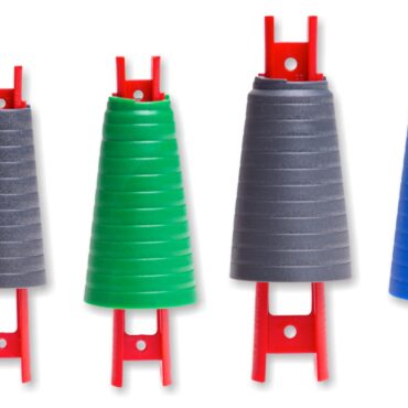 Dispositivo combinato per l'aggancio ed il tensionamento dell'elastico. Superleggero e resistente. Bloccaggio a baionetta super sicuro. Scalette più capienti.

Misura 1: da mm 9 a mm 13

Misura 2: da mm 13 a mm 17

Misura 2,5: da mm 14,5 a mm 21

Misura 3: da mm 17,5 a mm 24

Misura 4: da mm 24,5 a mm 31,5

Busta da 1 pezzo, confezione da 10 buste.