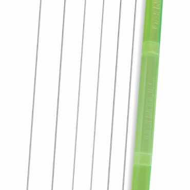 Kit di 6 aghi di tipo diverso forniti in una pratica scatolina in materiale anti-urto con chiusura a scatto.

Il kit comprende:

- 1 ago Testa Rossa cm20

- 1 ago Testa Rossa cm30

- 2 aghi Testa Bianca cm30

- 1 ago Tubolare Senza Punta cm 30

- 1 ago Bibi Testa Rossa cm20.

Scatola da 6 pezzi, confezione da 5 scatole.