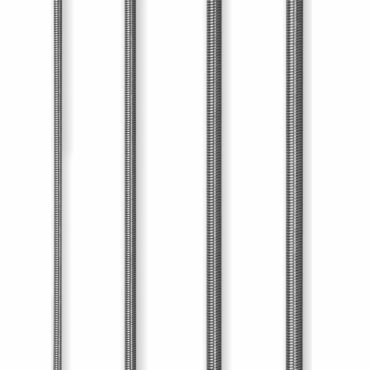 Molle in acciaio inox per proteggere il terminale nell’asola a contatto con il moschettone. Lunghezza cm 10. Disponibili in 4 misure.

Mis. 1: Ø int. mm 1,2 - Ø ext. mm 2,0

Mis. 2: Ø int. mm 1,5 - Ø ext. mm 2,3

Mis. 3: Ø int. mm 2,0 - Ø ext. mm 3,0

Mis. 4: Ø int. mm 2,5 - Ø ext. mm 3,5

Busta da 10 pezzi, confezione da 10 buste.