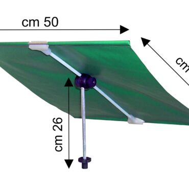 Per proteggere le esche dal sole e dalla pioggia. Applicabile su tutti i portascatole. Confezione da 1 pezzo.