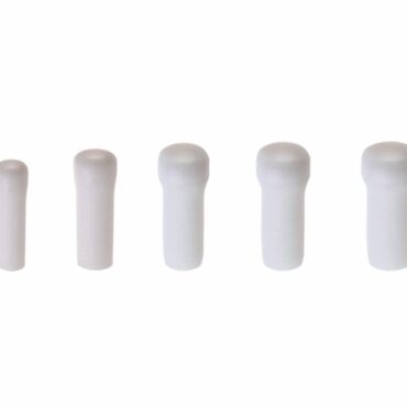 Tubolari torniti in PTFE per vette con elastico.

Misure:

Ø mm 1,3 - 1,5 - 1,8 - 2,0 - 2,2 - 2,5 - 2,7.