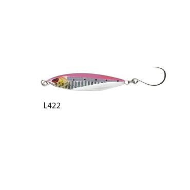 Lo STR Diablo Metal Jig è un'esca artificiale rivoluzionaria, disponibile in quattro colori con vernice acrilica olografica che emette lampeggianti irresistibili. La sua forma imita la fuga di un pesce e gli occhi 3D aggressivi attirano i predatori. Dotato di un amo Giapponese Cyrcle MSD, è ideale per la pesca a spinning da deriva e dalla barca. Una scelta perfetta per catturare grandi risultati in diverse situazioni di pesca.