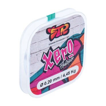 Xero è un fluorine adatto a molte tecniche di pesca, sia in acque dolci che salate. Un monofilo di nuova generazione con tecnologia avanzata, elevata resistenza all'abrasione, ottima elasticità e tenuta al nodo. Ideale per essere imbobinato su mulinelli e per la realizzazione di terminali.