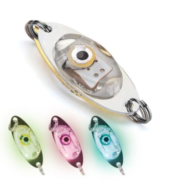 Indicatore luminoso impermeabile e resistente, alimentazione a batteria. Durata max 150 ore e resistenza fino a 1000 mt. Ideale bolentino di profondità o per la pesca di totani e calamari.