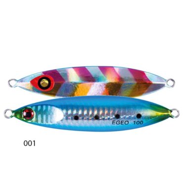 Egeo, un jig specifico per lo Shore Slow Jigging. Un lures che produce grandi risultati, grazie al design sottile e al peso centrale. Il suo particolare profilo, assottigliato verso la testa, permette all’artificiale di aumentare l’irregolarità dell’azione in acqua, sia durante le jerkate che in fase di caduta. Ideale per la pesca da scogliera e per la pesca da barca.