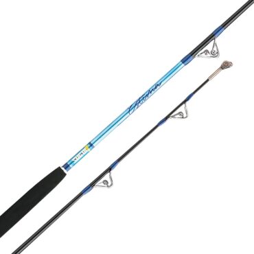 Canne da traina molto robuste ed affidabili con componentistica ed anelli carrucolati per insidiare anche grandi prede. Proposta in due modelli che coprono gran parte delle esigenze della traina costiera.Fusto in CarbonioAnelli carrucolati