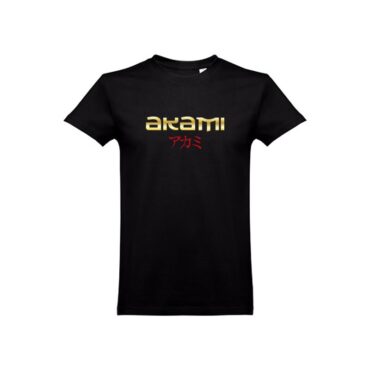 T-Shirt Akami Luanda: fresca, confortevole e di alta qualità. Tessuto a maglia fine con finitura compattata, collo rotondo rinforzato a 4 strati e coprifiniture. Vestibilità naturale con cuciture laterali rifinite. Composizione 100% cotone pettinato, punto liscio, leggera (160 g/m²). Stile casual e raffinato per ogni occasione.