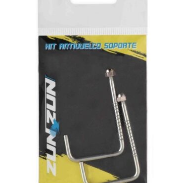 Kit antirollio per evitare la caduta dell’asta, realizzato in alluminio con dado di sicurezza ad attrito. Valido per supporti angolari.